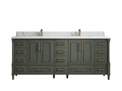 Aberdeen 80 in. W x 22 in. D Double Sink Bathroom Vanity - photo 22