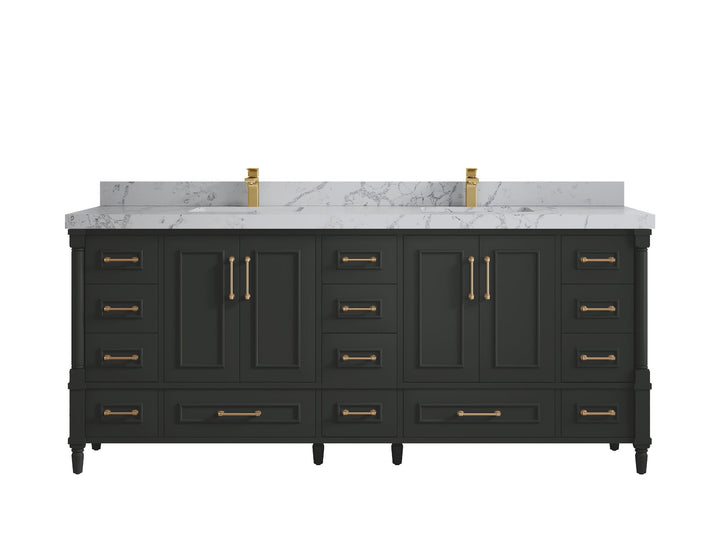 Aberdeen 80 in. W x 22 in. D Double Sink Bathroom Vanity - photo 45