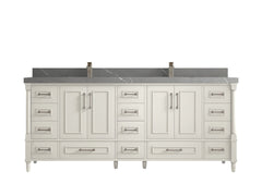 Aberdeen 80 in. W x 22 in. D Double Sink Bathroom Vanity - photo 20