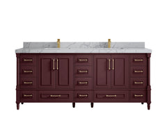 Aberdeen 80 in. W x 22 in. D Double Sink Bathroom Vanity - photo 44