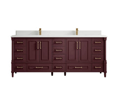 Aberdeen 80 in. W x 22 in. D Double Sink Bathroom Vanity - photo 30