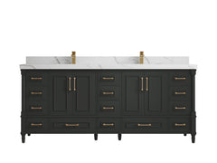 Aberdeen 80 in. W x 22 in. D Double Sink Bathroom Vanity - photo 13