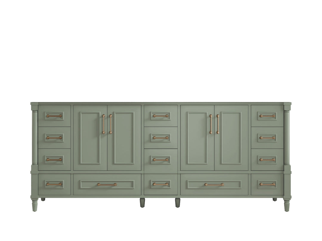 Aberdeen 80 in. W x 22 in. D Double Sink Bathroom Vanity - Willow Bath and Vanity