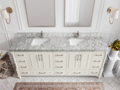 Aberdeen 80 in. W x 22 in. D Double Sink Bathroom Vanity - photo 15