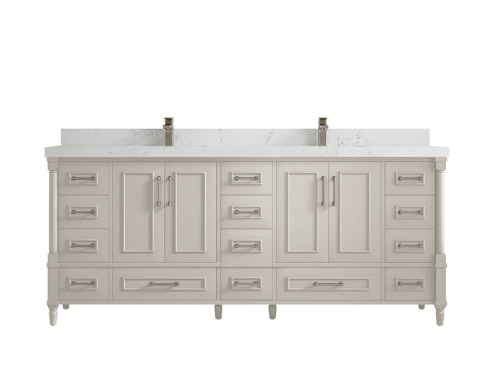 Aberdeen 80 in. W x 22 in. D Double Sink Bathroom Vanity - photo 23