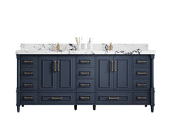 Aberdeen 80 in. W x 22 in. D Double Sink Bathroom Vanity - photo 1