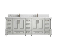 Aberdeen 80 in. W x 22 in. D Double Sink Bathroom Vanity - photo 23
