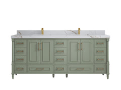 Aberdeen 80 in. W x 22 in. D Double Sink Bathroom Vanity - photo 11