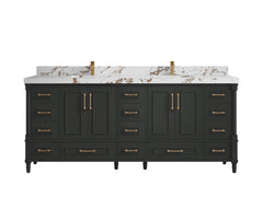 Aberdeen 80 in. W x 22 in. D Double Sink Bathroom Vanity - photo 39