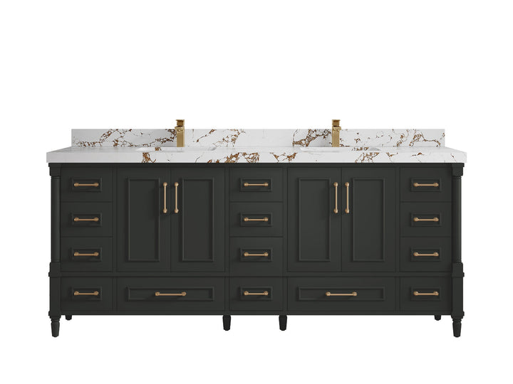 Aberdeen 80 in. W x 22 in. D Double Sink Bathroom Vanity - photo 39