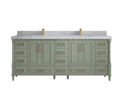 Aberdeen 80 in. W x 22 in. D Double Sink Bathroom Vanity - photo 41