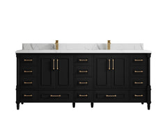 Aberdeen 80 in. W x 22 in. D Double Sink Bathroom Vanity - photo 24