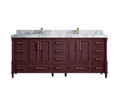 Aberdeen 80 in. W x 22 in. D Double Sink Bathroom Vanity - photo 18