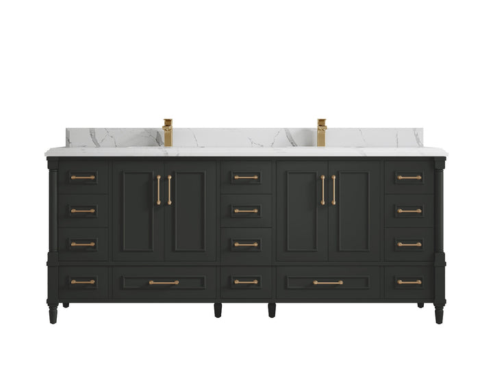 Aberdeen 80 in. W x 22 in. D Double Sink Bathroom Vanity - photo 25