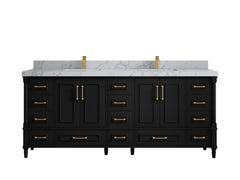 Aberdeen 80 in. W x 22 in. D Double Sink Bathroom Vanity - photo 42