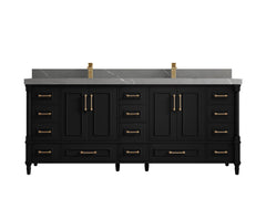 Aberdeen 80 in. W x 22 in. D Double Sink Bathroom Vanity - photo 34
