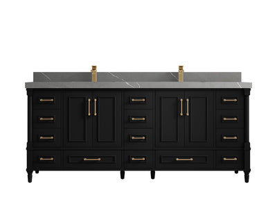 Aberdeen 80 in. W x 22 in. D Double Sink Bathroom Vanity - Willow Bath and Vanity