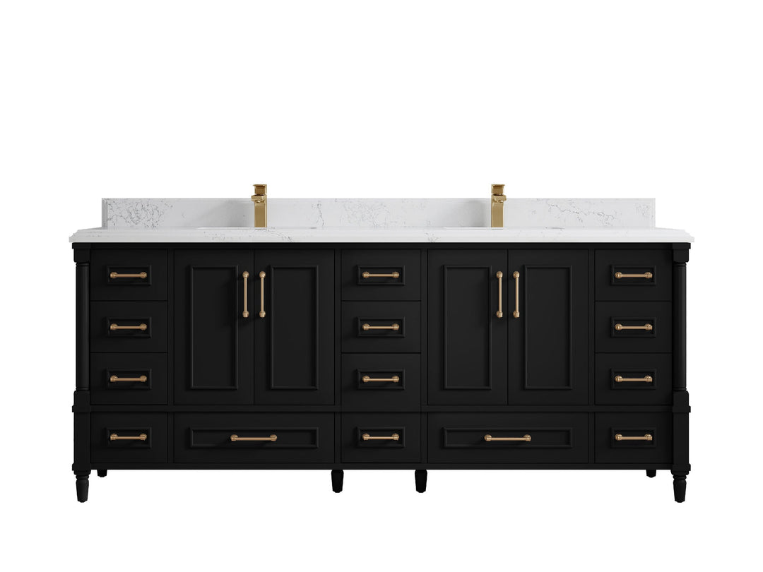 Aberdeen 80 in. W x 22 in. D Double Sink Bathroom Vanity - Willow Bath and Vanity