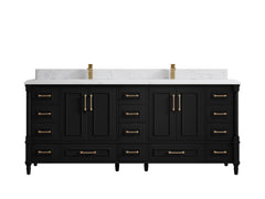 Aberdeen 80 in. W x 22 in. D Double Sink Bathroom Vanity - photo 26