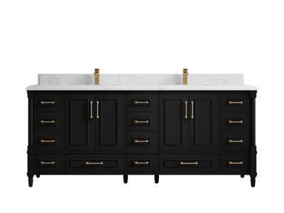 Aberdeen 80 in. W x 22 in. D Double Sink Bathroom Vanity - Willow Bath and Vanity