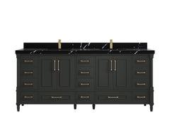 Aberdeen 80 in. W x 22 in. D Double Sink Bathroom Vanity - photo 9