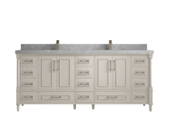 Aberdeen 80 in. W x 22 in. D Double Sink Bathroom Vanity - photo 25