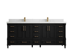 Aberdeen 80 in. W x 22 in. D Double Sink Bathroom Vanity - photo 30