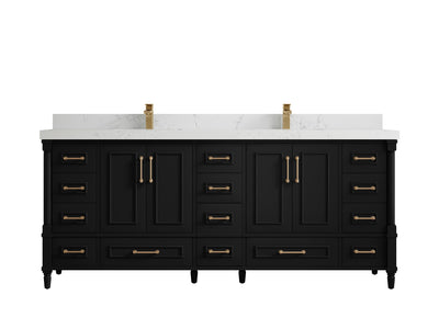 Aberdeen 80 in. W x 22 in. D Double Sink Bathroom Vanity - Willow Bath and Vanity