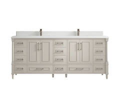 Aberdeen 80 in. W x 22 in. D Double Sink Bathroom Vanity - photo 21