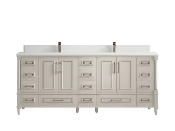 Aberdeen 80 in. W x 22 in. D Double Sink Bathroom Vanity - photo 21