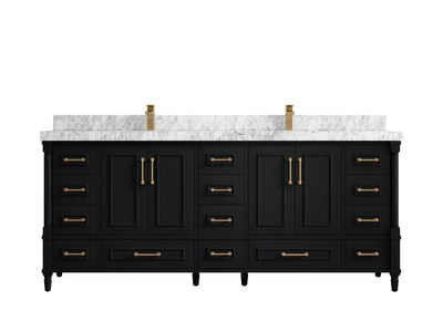 Aberdeen 80 in. W x 22 in. D Double Sink Bathroom Vanity - Willow Bath and Vanity