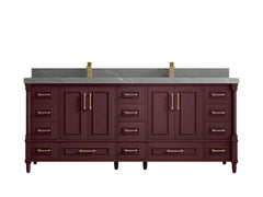 Aberdeen 80 in. W x 22 in. D Double Sink Bathroom Vanity - photo 36