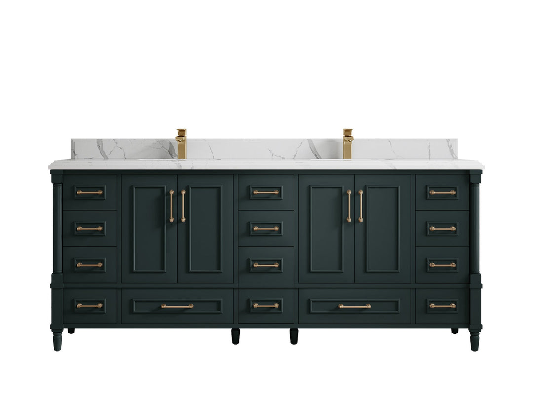 Aberdeen 80 in. W x 22 in. D Double Sink Bathroom Vanity - Willow Bath and Vanity