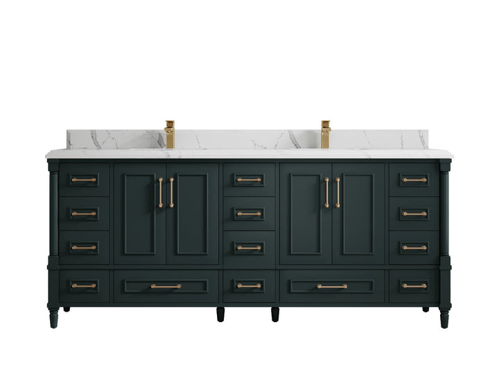Aberdeen 80 in. W x 22 in. D Double Sink Bathroom Vanity - photo 23