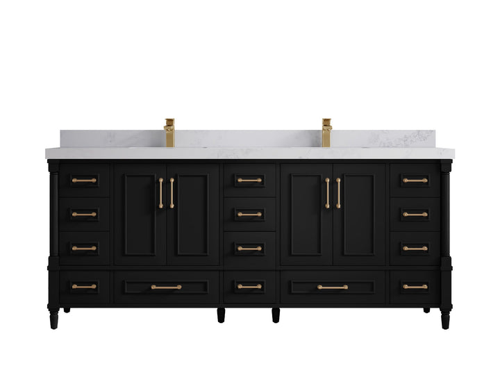 Aberdeen 80 in. W x 22 in. D Double Sink Bathroom Vanity - photo 14