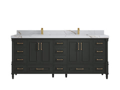 Aberdeen 80 in. W x 22 in. D Double Sink Bathroom Vanity - photo 11