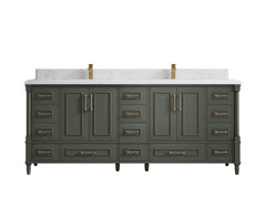 Aberdeen 80 in. W x 22 in. D Double Sink Bathroom Vanity - photo 24