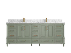 Aberdeen 84 in. W x 22 in. D Double Sink Bathroom Vanity - photo 19