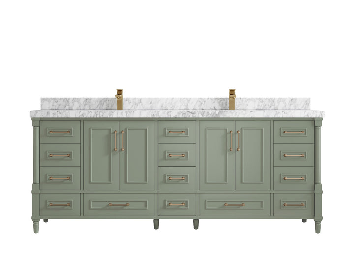 Aberdeen 84 in. W x 22 in. D Double Sink Bathroom Vanity - photo 19
