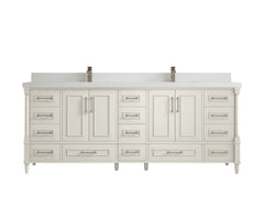 Aberdeen 84 in. W x 22 in. D Double Sink Bathroom Vanity - photo 43