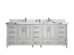 Aberdeen 84 in. W x 22 in. D Double Sink Bathroom Vanity - photo 38