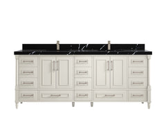 Aberdeen 84 in. W x 22 in. D Double Sink Bathroom Vanity - photo 9