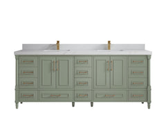 Aberdeen 84 in. W x 22 in. D Double Sink Bathroom Vanity - photo 17