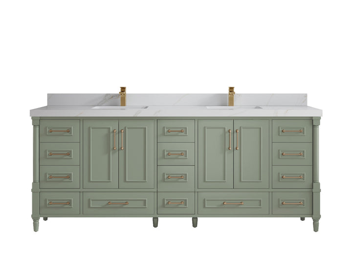 Aberdeen 84 in. W x 22 in. D Double Sink Bathroom Vanity - photo 17