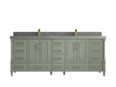 Aberdeen 84 in. W x 22 in. D Double Sink Bathroom Vanity - photo 33