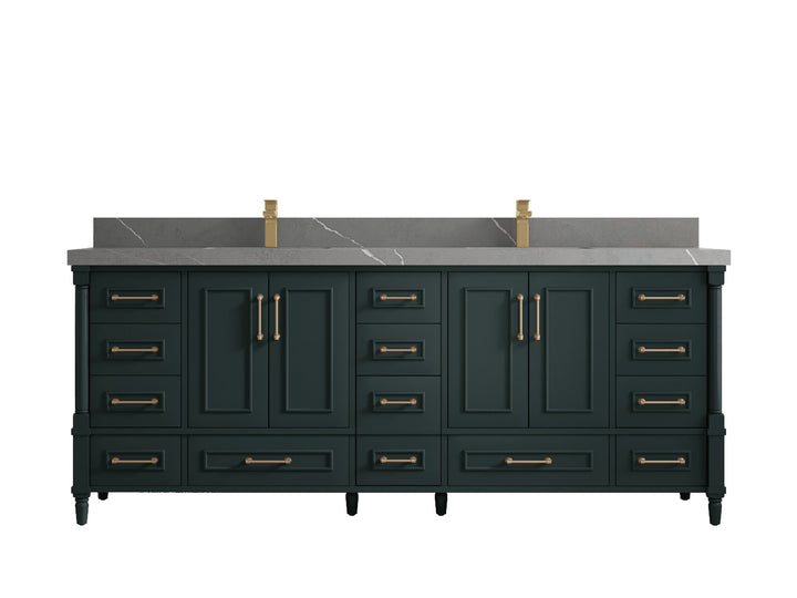 Aberdeen 84 in. W x 22 in. D Double Sink Bathroom Vanity - photo 33