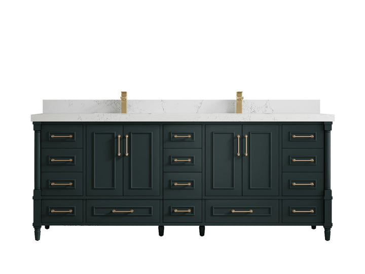 Aberdeen 84 in. W x 22 in. D Double Sink Bathroom Vanity - photo 29