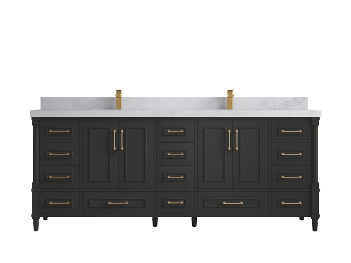 Aberdeen 84 in. W x 22 in. D Double Sink Bathroom Vanity - photo 15