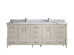 Aberdeen 84 in. W x 22 in. D Double Sink Bathroom Vanity - photo 10
