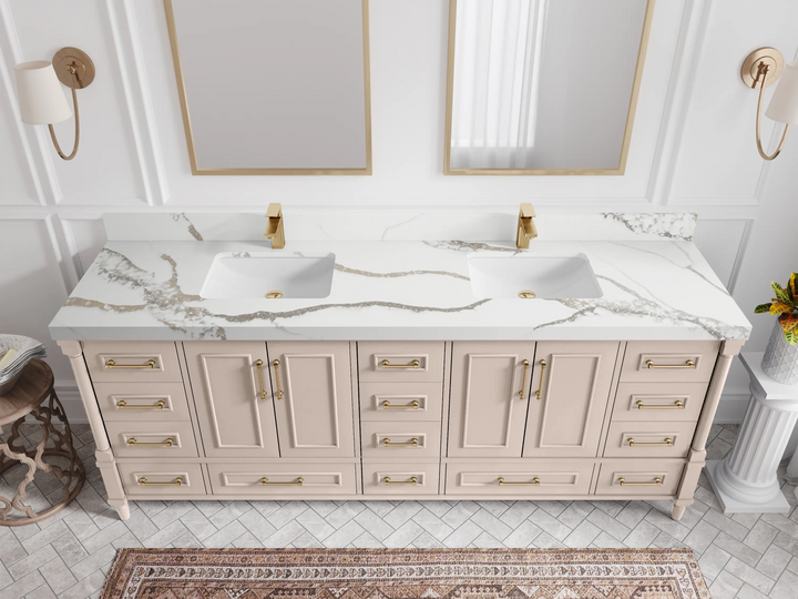 Aberdeen 84 in. W x 22 in. D Double Sink Bathroom Vanity - photo 15